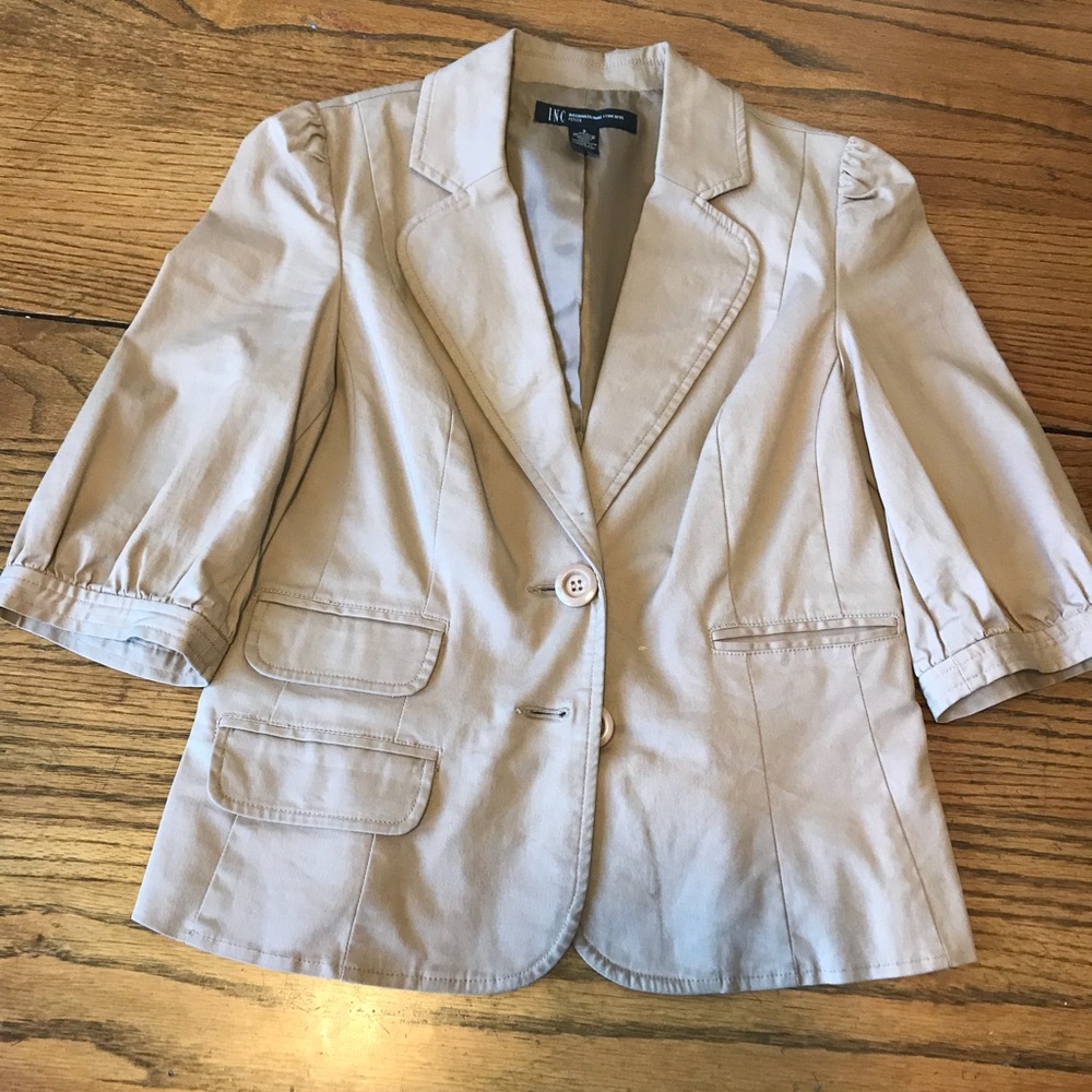 Tan/Beige Blazer - image 1